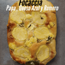 Foto de Papa, Queso Azul y Romero