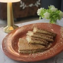 Foto de Tostado de pan integral solo queso 