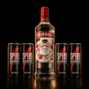 Foto de vodka Smirnoff (bot.) + 4 Speed