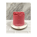 Foto de Torta fucsia cilindro
