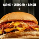 Foto de Simple con Cheddar y Bacon