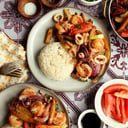 Foto de SALTEADO MARISCO A LA GINEBRA