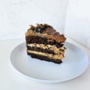 Foto de Rebanada de pastel de chocolate
