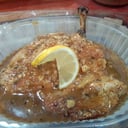 Foto de 1/4 pollo deshuesado al whisky con papas rejillas