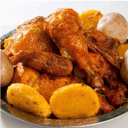 Foto de Medio pollo asado al carbón