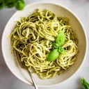 Foto de pasta al pesto