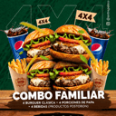 Foto de COMBO 4X4 Burger 