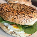 Foto de Bagel de con huevo