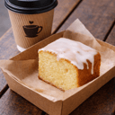 Foto de Café grande + budín