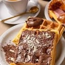 Foto de Waffle Simple Clasico Nutella/Bon O Bon/ DDL