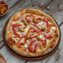 Foto de Pizza Mediana de Masa Madre Diversos Sabores - (Medium Size Sourdough Pizzas)