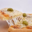 Foto de Muzza Classic al corte.