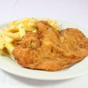 Foto de MILANESA DE POLLO CON PURE O ENSALADA