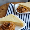 Foto de Postre de queso y arequipe