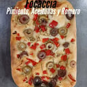 Foto de Pimientos, Aceitunas y Romero