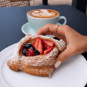 Foto de Danish con frutos rojos