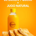 Foto de combo tostado + jugo EFECTIVO