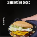 Foto de 2 Burger Rufino Americanas + 2 bebidas de 500cc