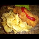 Foto de Milanesa de ternera con guarnición