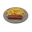 Foto de 2) Frankfurt con patatas fritas