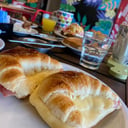 Foto de Medialuna con jamon y queso 