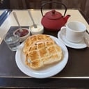 Foto de Te con 2 tostadas y dips a elección 