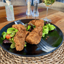 Foto de Pollo en Costra de Almendras