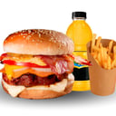 Foto de Mr Hamburguesa Doble Especial en Combo