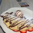 Foto de creppes de fresa