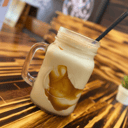 Foto de Cafe frío con dulce de leche