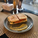 Foto de Queso, tomate y albahaca