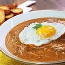 Foto de Sopa sustancia de carne o pollo