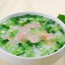 Foto de (032)瘦肉菜心粥