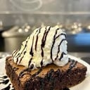 Foto de Brownie con Helado Americana