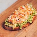 Foto de Tostada de carpaccio de bacalo