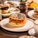 Foto de Bagel Salmón