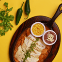 Foto de Enchiladas de Pollo, Cochinita o Vegetariana