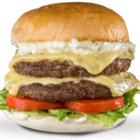 Foto de 1 HAMBURGUESA COMPLETA DOBLE