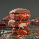 Foto de Brownie relleno de arequipe