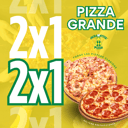 Foto de MARTES  2X1 PIZZA GRANDE CLÁSICAS* DE $237