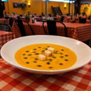 Foto de CREMA DE ZAPALLO CAMOTE AL JENGIBRE