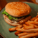 Foto de HAMBURGUESA DE POLLO