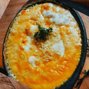 Foto de Cazuela de camarón o mariscos gratinadas