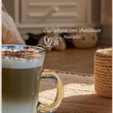Foto de Capuchino con chocolate rallado