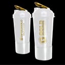 Foto de Shaker Gold Blanco con compartimiento