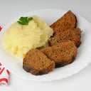Foto de PAN DE CARNE CON PURE DE PAPAS