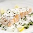Foto de Salmon rosado a la crema