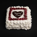 Foto de Torta Merengue frambuesa y manjar