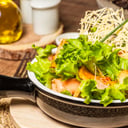 Foto de Ensalada Cesar de Salmón Ahumado