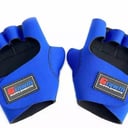 Foto de GUANTES DE ENTRENAMIENTO NEGROS, AZUL Y ROJO PARA EL CRECIMIENTO (PAR) - SUPLEMENTOS PARA EL CRECIMIENTO